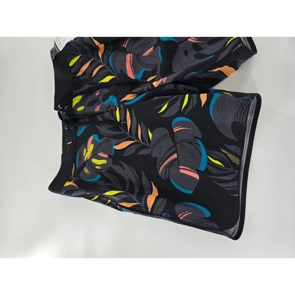 O'Neill Hyperfreak Mysto Scallop 19 Board Shorts Mens 30 Black 8.5" inseam NWT - Picture 5 of 9